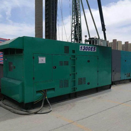 發(fā)電機出租現(xiàn)場